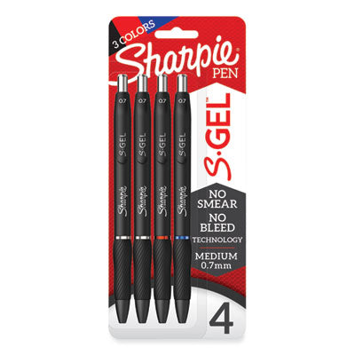 S-Gel High-Performance Gel Pen | Assorted, 4/Pack