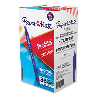 Paper Mate Profile Ballpoint Pen | Medium Blue