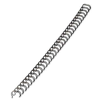 Fellowes Wire Bindings | 1/4" 35-Sheet Black