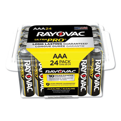 Rayovac Ultra Pro Alkaline AAA Batteries | 24/Pack