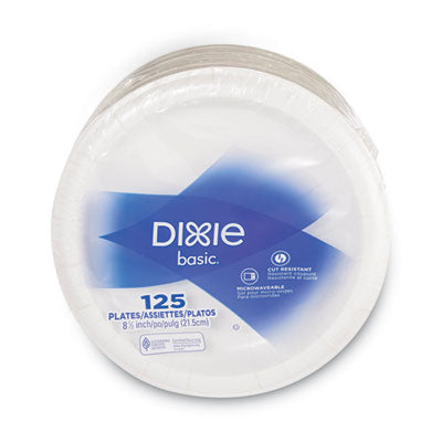 Dixie Paper Dinnerware Plate | 8.5" 125/Pack