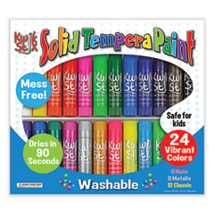 TPG Creations Kwik Stick Tempera Paint | 24/Pack