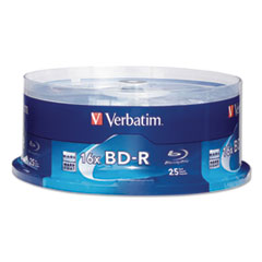 Verbatim BD-R Blu-Ray Disc | 25GB 25/Pack
