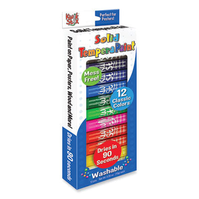 TPG Creations Kwik Stick Tempera Paint | 12/Pack