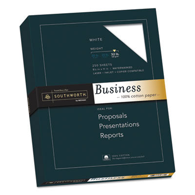 Southworth 100% Cotton Business Paper | 32lb White