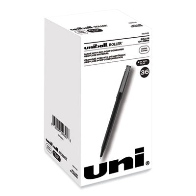 uniball Rollerball Pen | Extra-Fine Black, 36/Pk