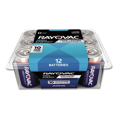 Alkaline D Batteries | 12/Pack