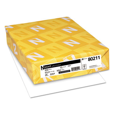 Exact Vellum Bristol Cover Stock | White, 250/Pk