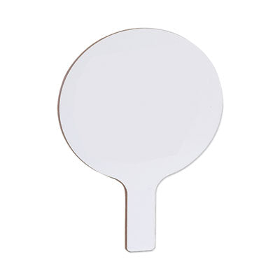 Dry Erase Paddle | 9x5, White, 12/Pack