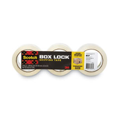 Box Lock Shipping Packaging Tape | 3/Pack