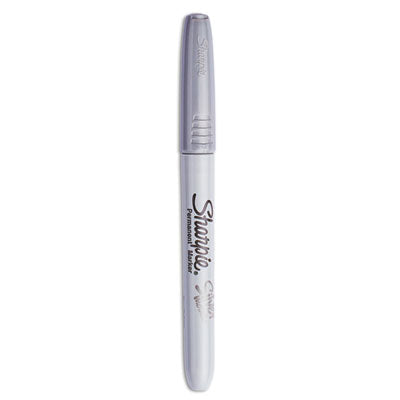 Metallic Fine Point Permanent Marker | Silver, 36