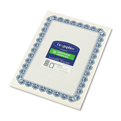 Parchment Paper Certificates | Blue Royalty | 50-Pk
