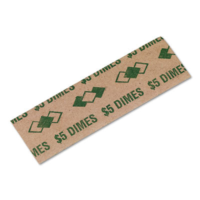Tubular Coin Wrappers | For Dimes, 1000-Pack