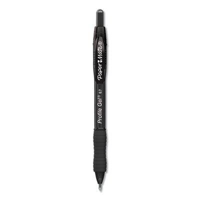 Profile Gel Pen | Medium 0.7mm, Black, Dozen