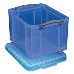 Snap-Lid Storage Bin | 8.45 Gal, Blue