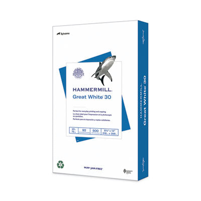 Great White 30 Recycled Print Paper | 8.5x14