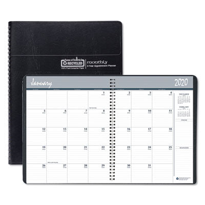 Two Year Monthly Planner | 8.75x6.88, 2025-2026