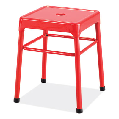 Safco Steel GuestBistro Stool | 18" Red