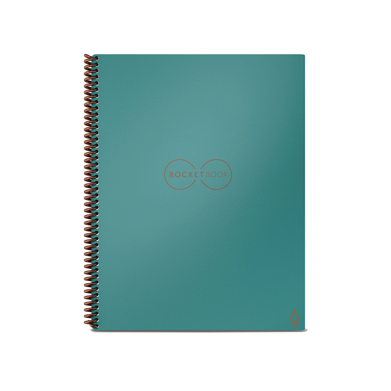 Rocketbook Core Smart Notebook, College Rule, Neptune Teal Cover, (18) 8.8 x 6 Sheets
