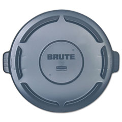 BRUTE Self-Draining Flat Top Lids | Gray