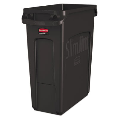 Slim Jim with Venting Channels | 16 gal, Black