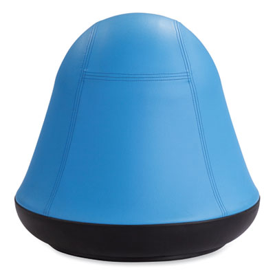 Safco Runtz Swivel Ball Chair | Baby Blue Vinyl