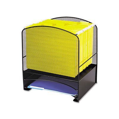 Onyx Mesh Desktop Hanging File | Black