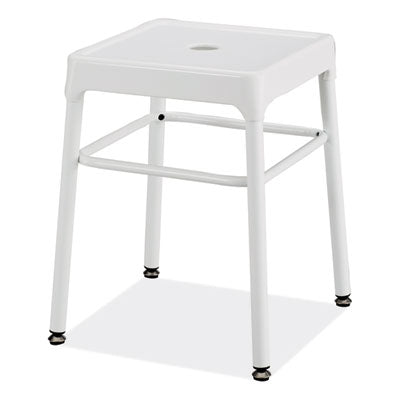 Steel GuestBistro Stool | 18" Height, White