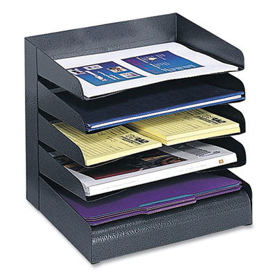 Steel Horizontal-Tray Desktop Sorter | 5-Section