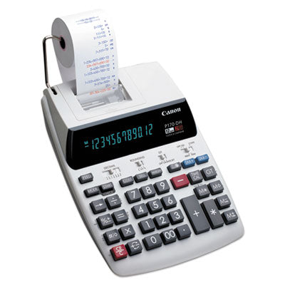Canon® P170-Dh-3 Printing Calculator, Black/red Print, 2.3 Lines/sec