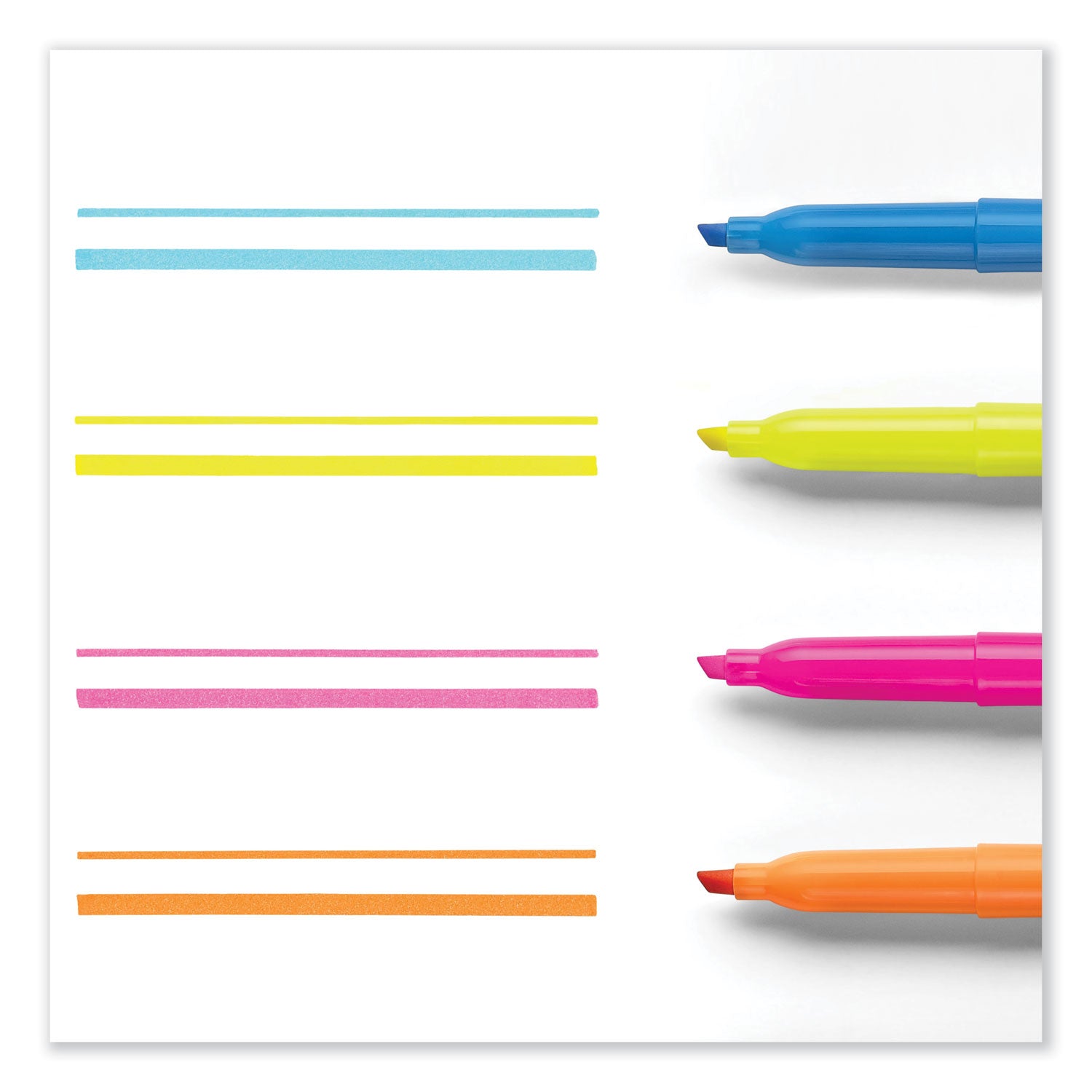 Sharpie® Pocket Style Highlighters, Assorted Ink Colors, Chisel Tip, Assorted Barrel Colors, 5/set