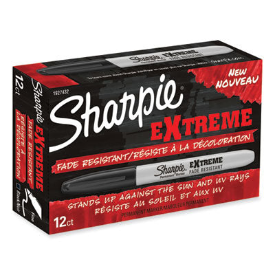 Sharpie Extreme Marker | Fine Black Dozen