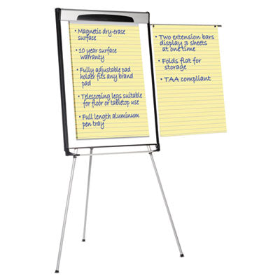 MasterVision Tripod Magnetic Dry Erase Easel
