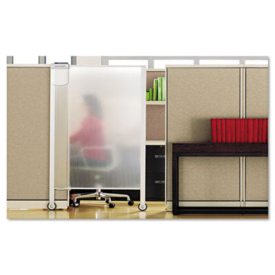 Premium Workstation Privacy Screen | Clear/Silver
