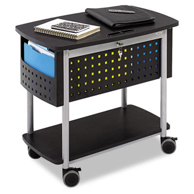 Scoot Mobile File Cart | Safco® | Locking Top