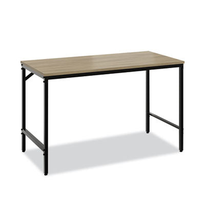 Safco Simple Work Desk | 45.5" Walnut