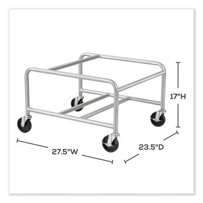 Sled Base Stack Chair Cart | 500 lb Capacity