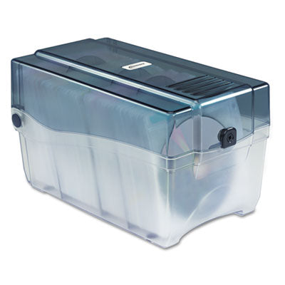 CD/DVD Storage Case | Holds 150 Discs, Clear