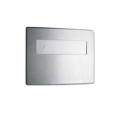Stanless Steel Toilet Seat Cover Dispenser | Satin