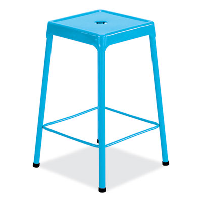 Steel Counter Stool | 25" Baby Blue | Safco