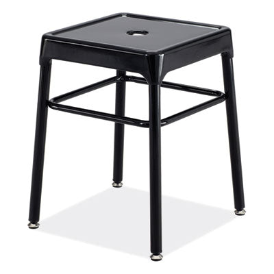 Steel GuestBistro Stool | 18" Height, Black
