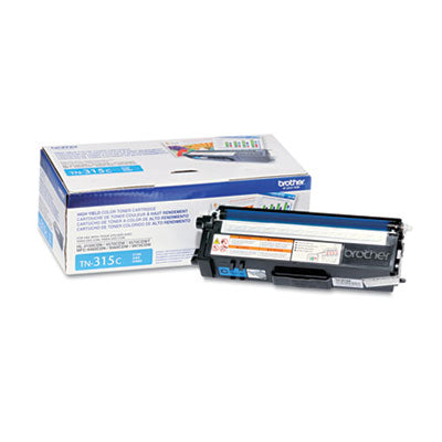 Brother TN315C High-Yield Toner | Cyan, 3.5K Pgs