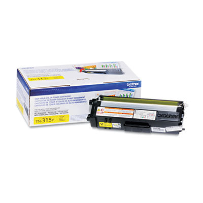 Brother TN315Y High-Yield Toner | Yellow, 3.5K