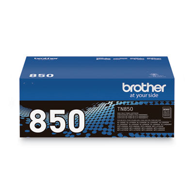Brother Tn850 High-Yield Toner, 8,000 Page-Yield, Black