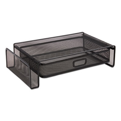 TRU RED™ Telestand Mesh Stand For Desktop Phone, 15.16 X 9.37 X 4.33, Black