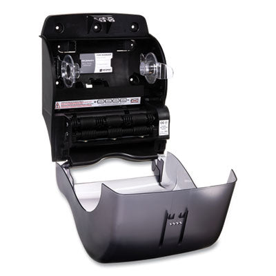 San Jamar® Tear-N-Dry Essence Touchless Towel Dispenser, 11.75 X 9.13 X 14.44, Black Pearl