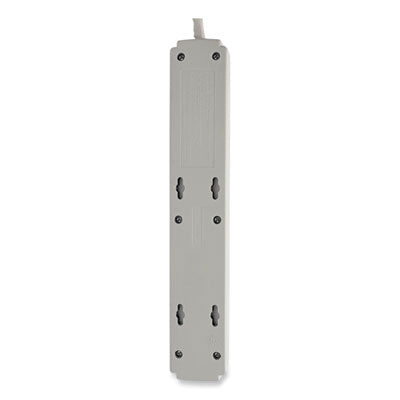 Tripp Lite by Eaton Protect It! Surge Protector, 6 AC Outlets, 4 ft Cord, 790 J, Light Gray