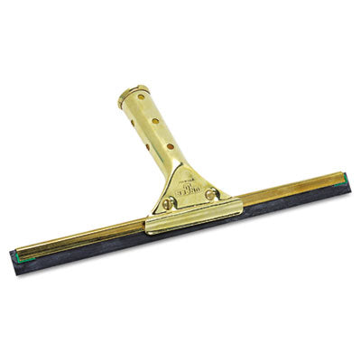 Unger Golden Clip Brass Squeegee | 12" Blade