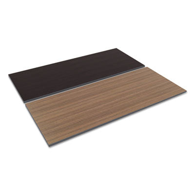 Reversible Laminate Table Top | 71.5" | Espresso/Walnut
