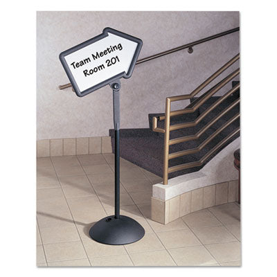 Double-Sided Message Sign | Arrow, Dry Erase